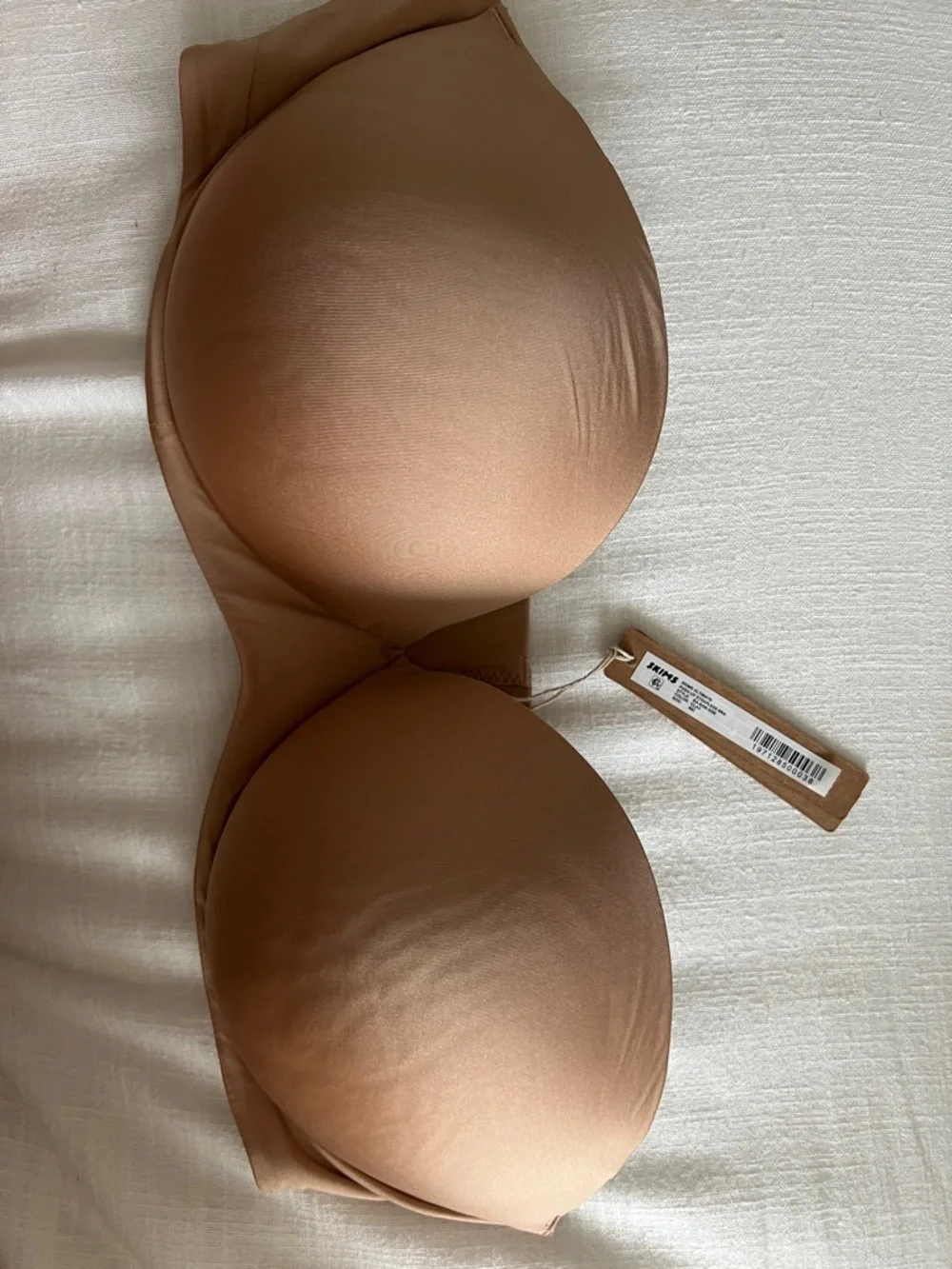 Skims Ultimate Strapless Push-Up Bra - Clay - Picture 3 of 4